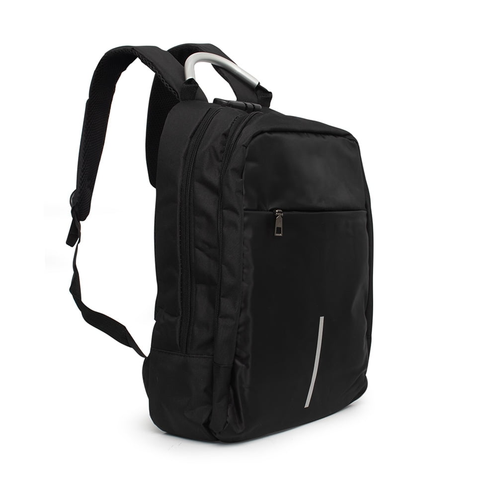 Mochila Personalizada Antiroubo Poliéster USB X14185B Brindes Personalizados