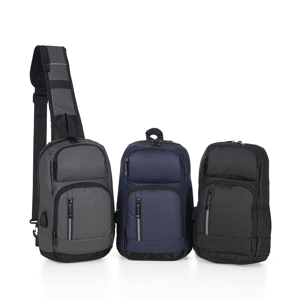 Mochila Personalizada Ombro Couro Sintético 10L X04059 Brindes Personalizados