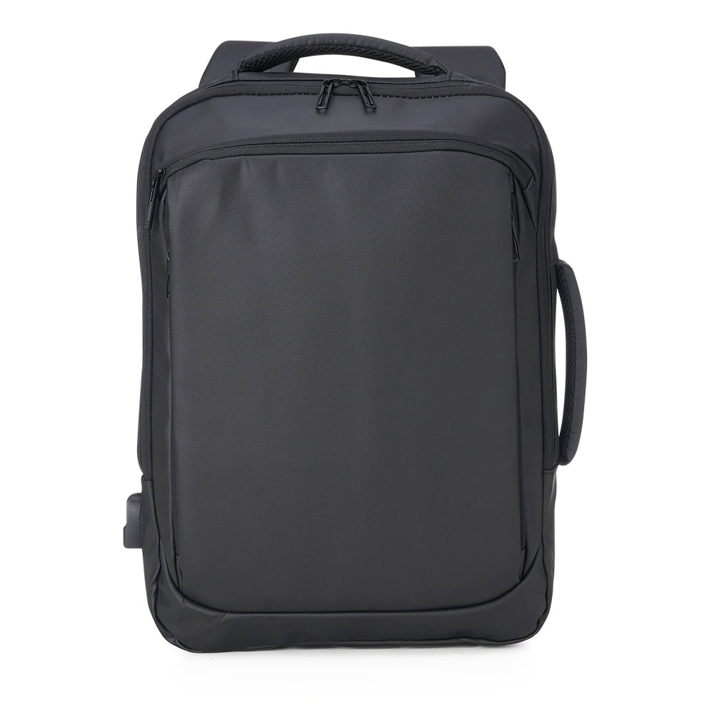 Mochila Personalizada USB Couro Sintético 17L X01901B Brinde Personalizado