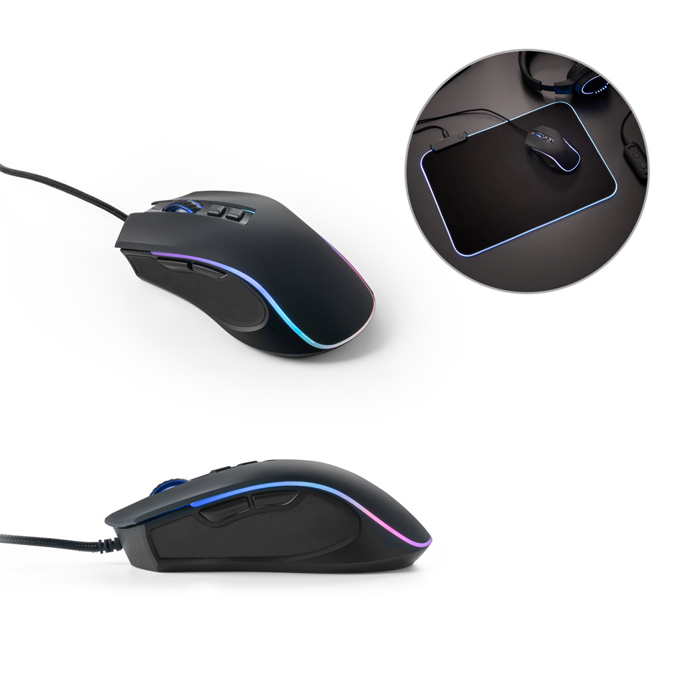 Mouse Personalizado ABS RGB SP97133 Brinde Personalizado
