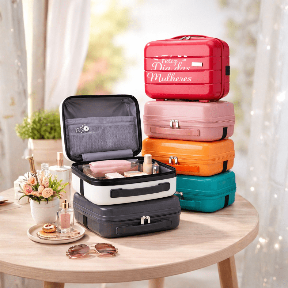 Brinde Dia Das Mulheres Personalizado Necessaire Plástico X06066-MULHER Brindes Personalizados