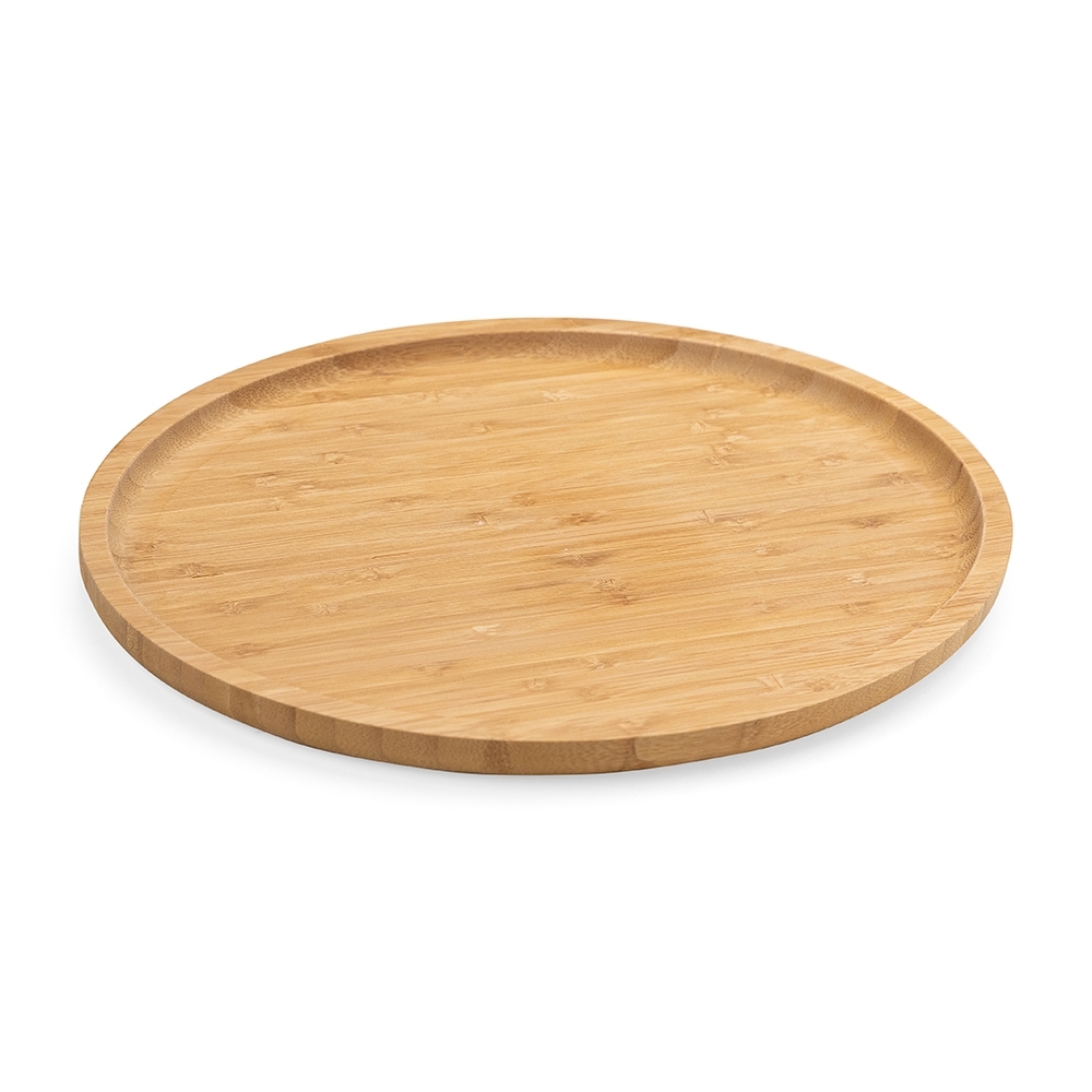 Petisqueira Personalizada 33x25 cm Redonda Bambu X18614 Brindes Personalizados