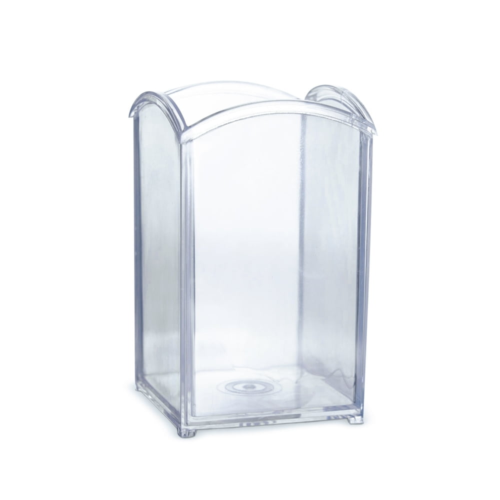 Porta Caneta Personalizado Acrilico Duplo Compartimento X14720 Brinde Personalizado