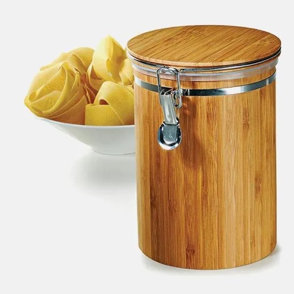 Porta Condimentos Personalizado Bambu 1,4 L SMPO-00723 Brinde Personalizado
