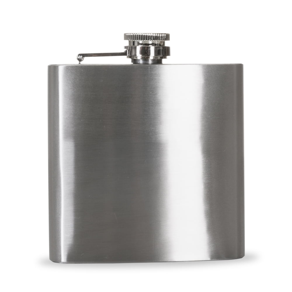 Porta Whisky Personalizado Aço Inoxidável 6oz X10390 Brinde Personalizado