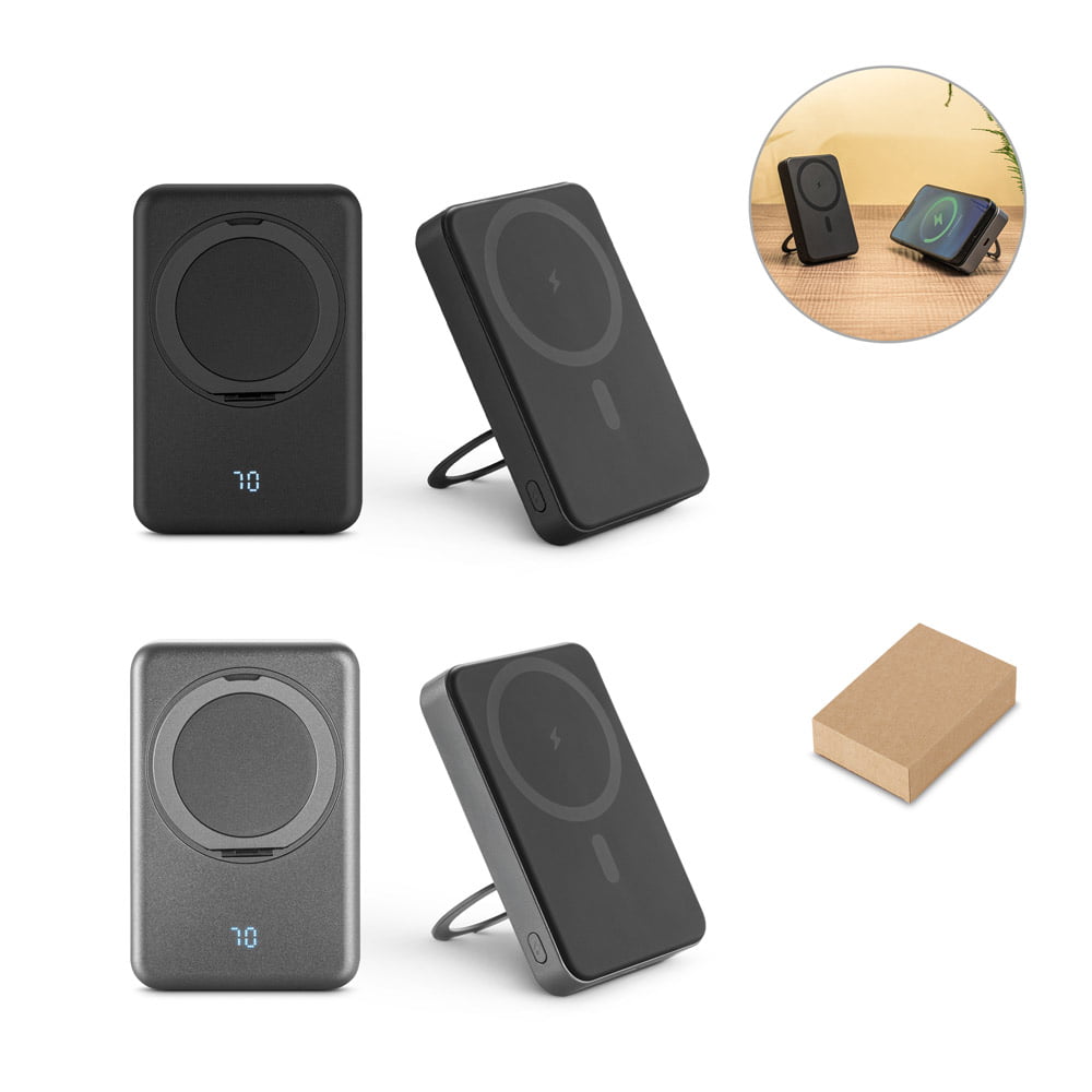 PowerBank Personalizado 10.000 mAh Sustentável SP97143 Brinde Personalizado