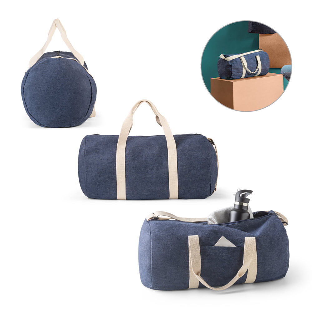 Sacola Personalizada Denim SP92095 Brinde Personalizado