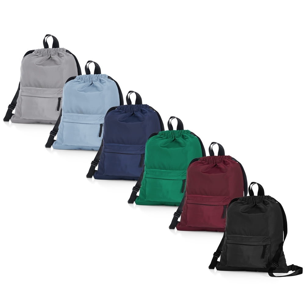 Mochila Personalizada Sacola Sacochila Poliéster  X04060 Brinde Personalizado
