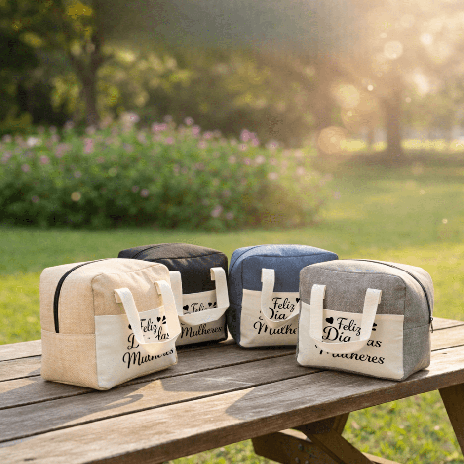 Brinde Dia Das Mulheres Personalizado Bolsa Térmica Poliéster 8L X09061-MULHER Brindes Personalizados