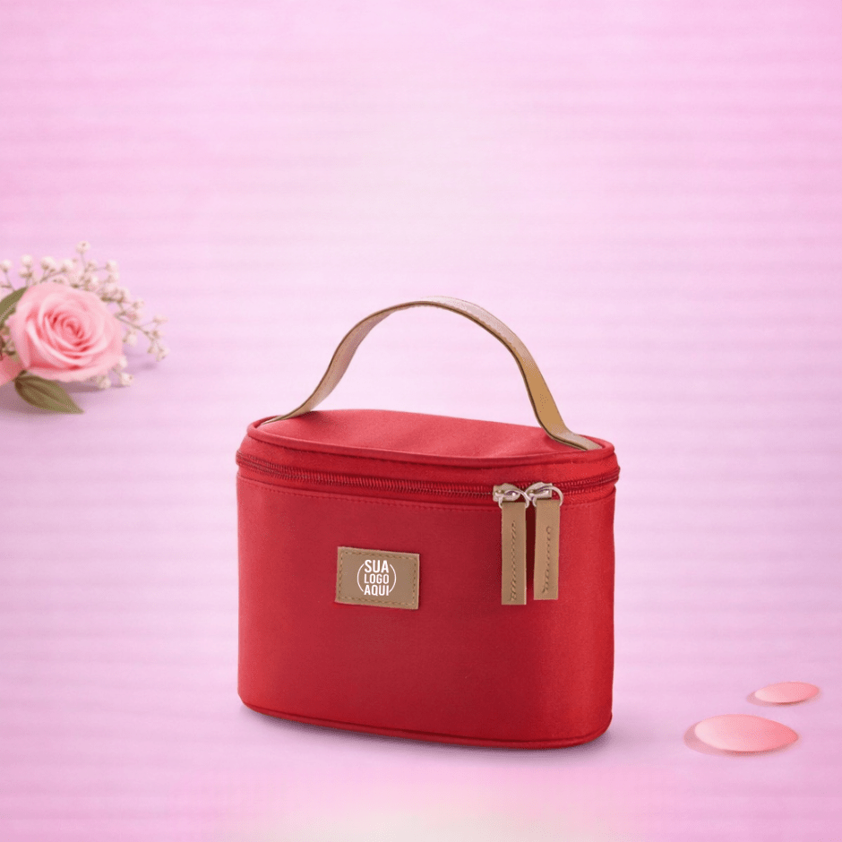 Brinde Dia Das Mulheres Personalizado Necessaire Microfibra Viagem ou Maquiagem MSP92715-MULHER Brinde Personalizado