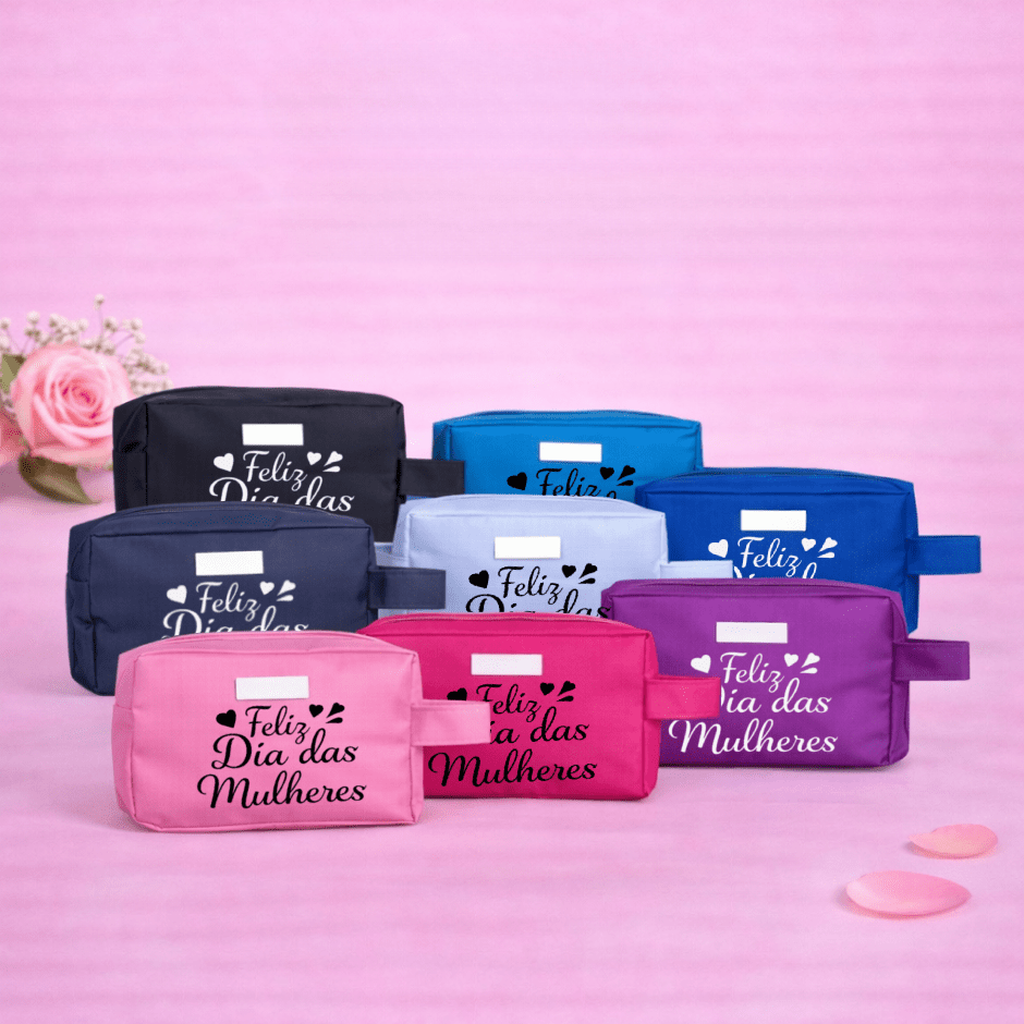 Brinde Dia Das Mulheres Personalizado Necessaire PVC X01228P-MULHER Brindes Personalizados