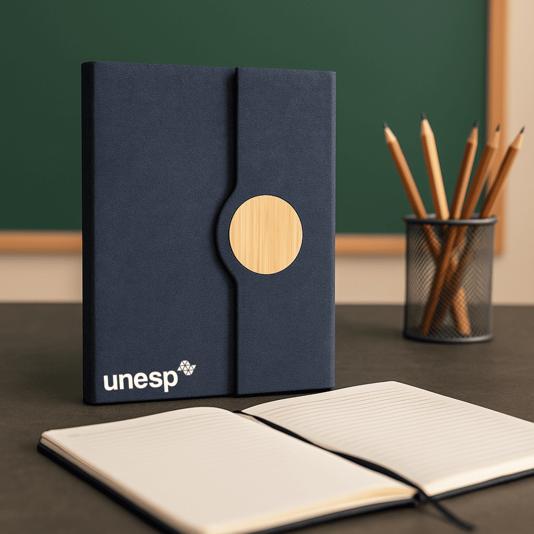 Brinde Presente Dia dos Professores Personalizado Caderno Personalizado Tam A5 CAD145 Caderno de Anotações