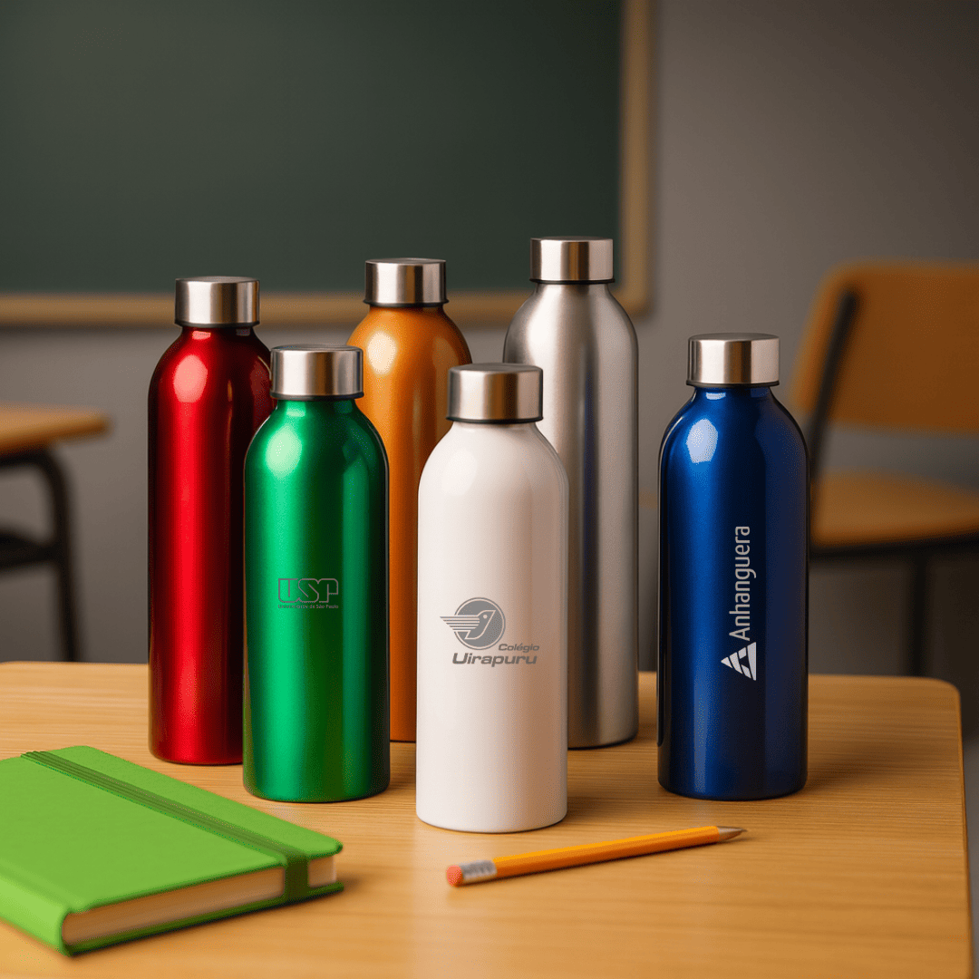 Brinde Presente Dia dos Professores Personalizado Garrafa Personalizada Alumínio 800 ML X18726A