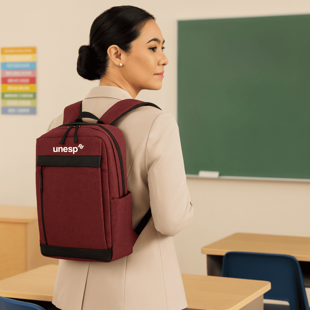 Brinde Presente Dia dos Professores Personalizado Mochila Personalizada  Nylon 21L X01325-PROF