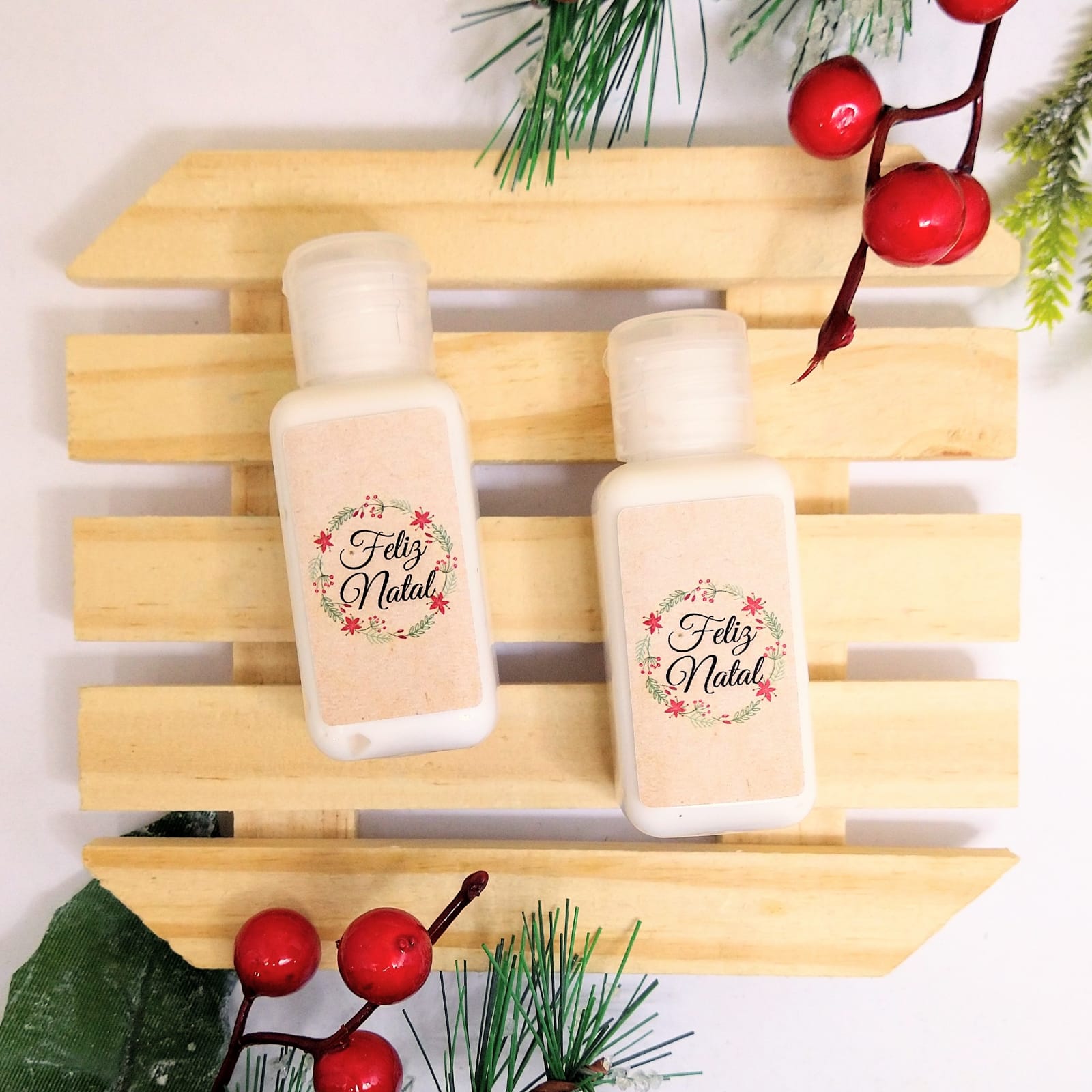 Lembrancinha de Natal Creme Hidratante Pet 40ml