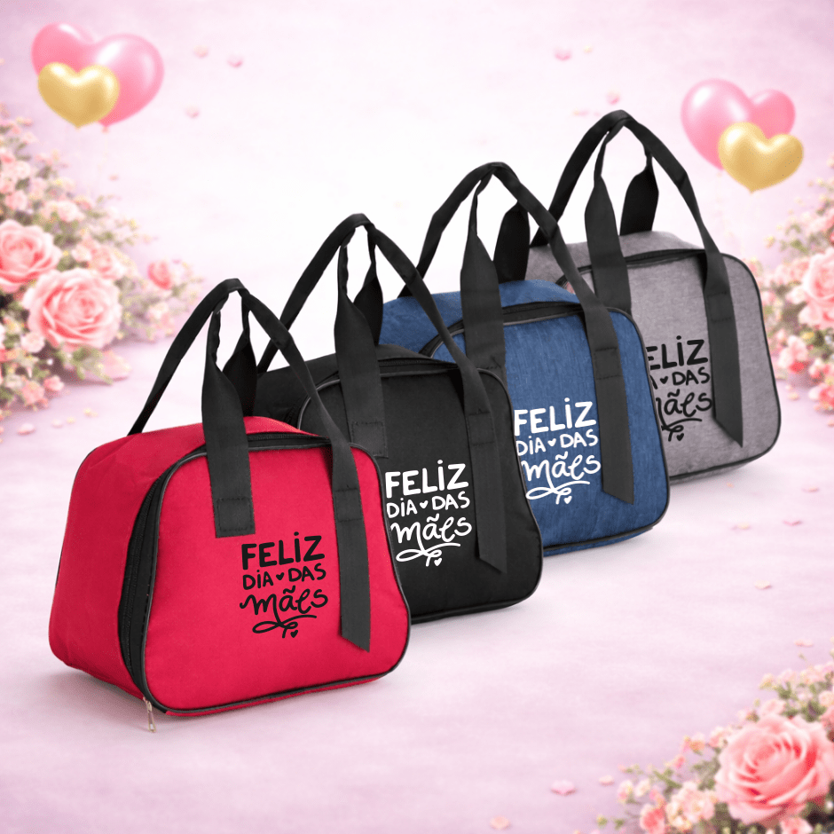 Brinde Dia Das Mães Personalizado Bolsa Térmica 7 Litros Oxford  X18955-MAE Brinde Personalizado