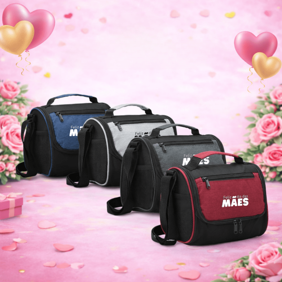 Brinde Dia Das Mães Personalizado Bolsa Térmica Poliéster 7L X04846-MAE Brinde Personalizado
