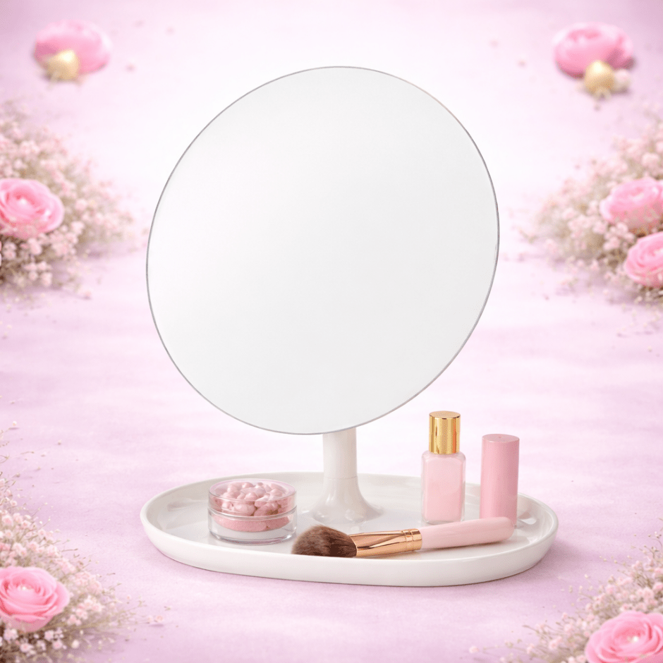 Brinde Dia Das Mães Personalizado Espelho Plástico De Mesa X18982-MAE Brinde Personalizado