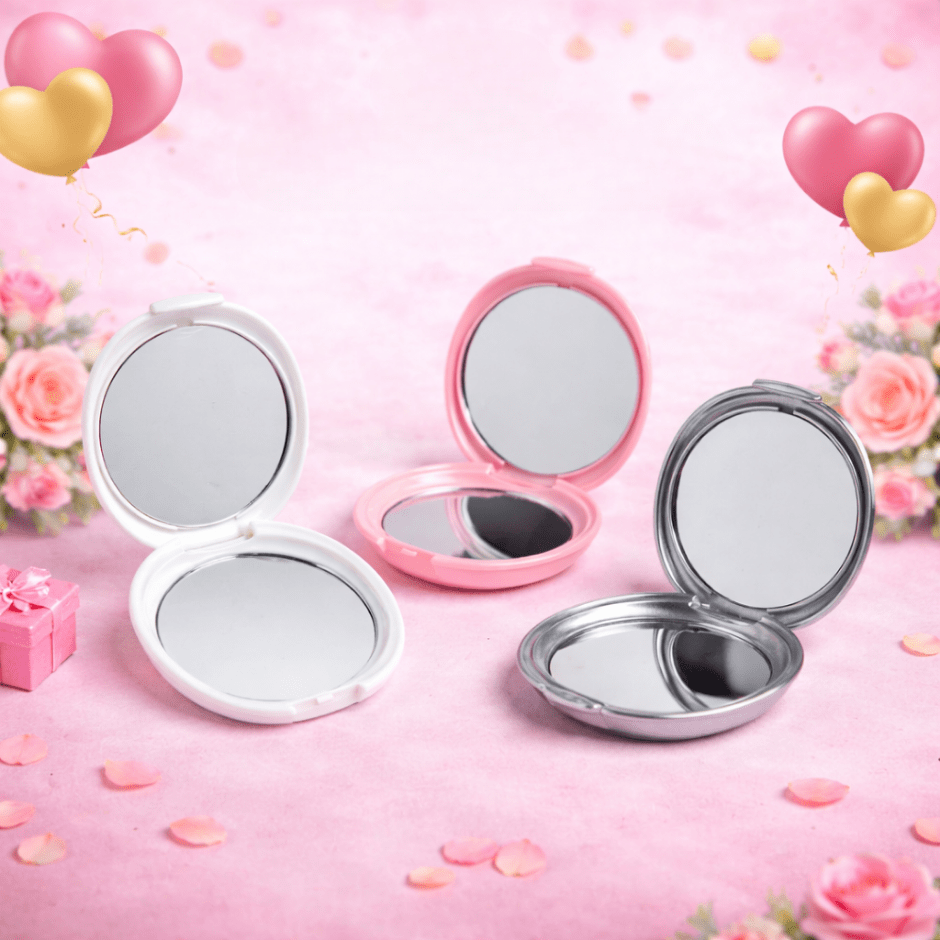 Brinde Dia Das Mães Personalizado Espelho Plástico Duplo X18721-MAE Brinde Personalizado