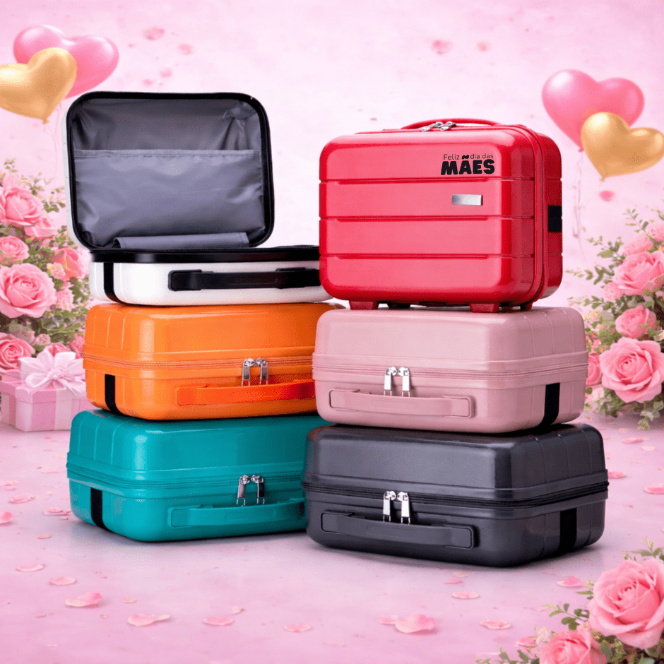 Brinde Dia Das Mães Personalizado Necessaire Plástico X06066-MAE Brindes Personalizados