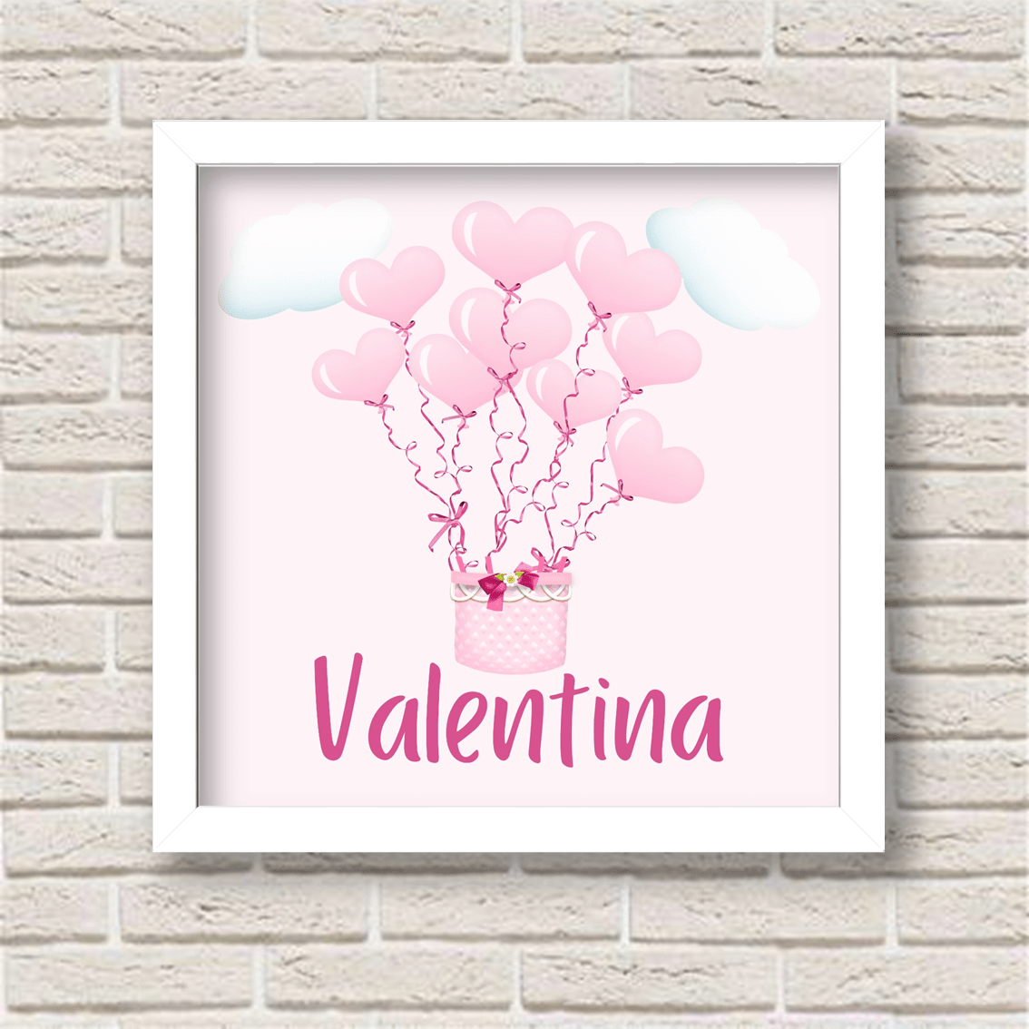 Quadro Porta Maternidade Ursinha Baloeira