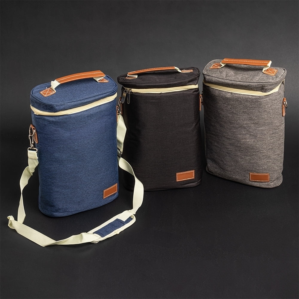 Brinde Natal Final de Ano Personalizada Porta Garrafas Térmico Duplo X18865