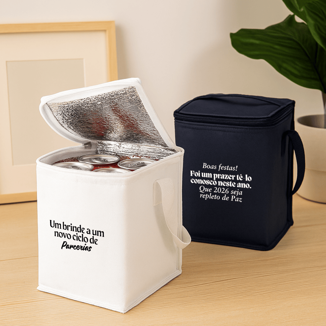 Brinde Natal Final de Ano Personalizado Bolsa Térmica 600D 4L 98411