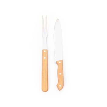 Brinde Presente Dia dos Pais Personalizado Kit Churrasco X07447B-PAI