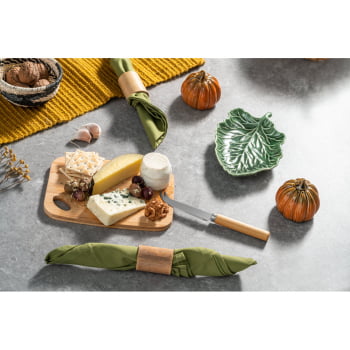 Brinde Presente Dia dos Pais Personalizado Kit Queijo 2 Peças Caixa Kraft SP94028-PAI