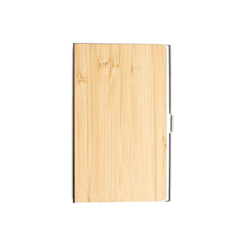 Brinde Presente Dia dos Pais Personalizado Kit Executivo Sustentável Caneta Chaveiro Porta Cartão Bambu X18836-PAI