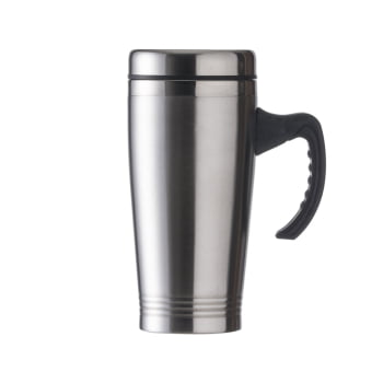 Brinde Presente Dia dos Professores Personalizado Caneca Personalizada Inox 450 ml com Tampa XCAN05828-PROF
