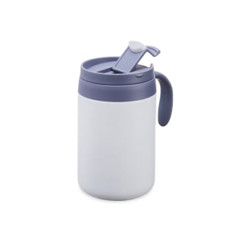 Brinde Presente Dia dos Professores Personalizado Caneca Térmica Personalizada Inox 500 ml com Tampa Base Antiderrapante XCAN18700-PROF
