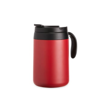 Brinde Presente Dia dos Professores Personalizado Caneca Térmica Personalizada Inox 500 ml com Tampa Base Antiderrapante XCAN18700-PROF
