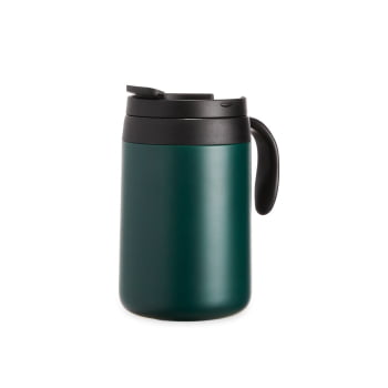 Brinde Presente Dia dos Professores Personalizado Caneca Térmica Personalizada Inox 500 ml com Tampa Base Antiderrapante XCAN18700-PROF