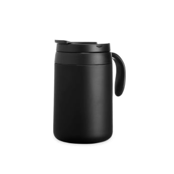 Brinde Presente Dia dos Professores Personalizado Caneca Térmica Personalizada Inox 500 ml com Tampa Base Antiderrapante XCAN18700-PROF