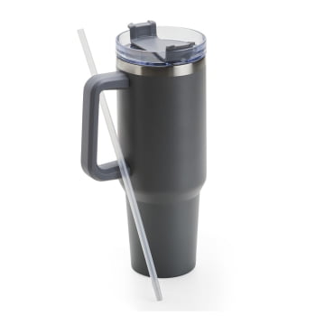 Brinde Presente Dia dos Professores Personalizado Copo Térmico 1,2 Litros em Aço Inox com Tampa e Canudo XCOP06033-PROF