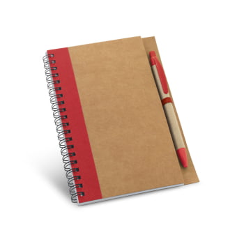 Brinde Presente Dia dos Professores Personalizado Caderno Personalizado e Caneta Sustentável MSP93715