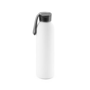Brinde Presente Dia dos Professores Personalizado Squeeze Garrafa Alumínio 660 ml com Tampa PP e tira silicone