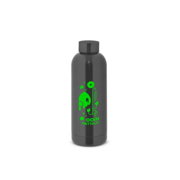 Brinde Presente Dia dos Professores Personalizado Squeeze Garrafa Térmica Aço Inox 90% Reciclado 550 ml