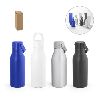 Brinde Presente Dia dos Professores Personalizado Squeeze Garrafa Alumínio Sustentável 100% reciclado 700ml