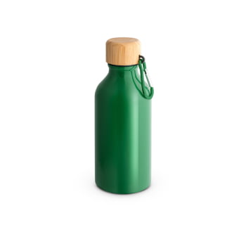 Brinde Presente Dia dos Professores Personalizado Squeeze Garrafa Alumínio 100% reciclado Sustentável 400ml Brilhante