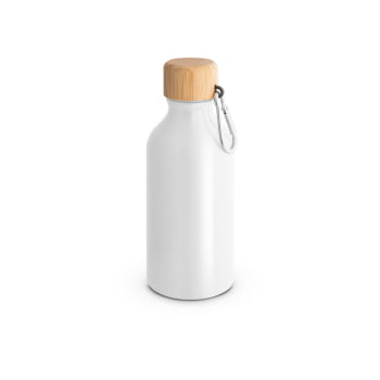 Brinde Presente Dia dos Professores Personalizado Squeeze Garrafa Alumínio 100% reciclado Sustentável 400ml Brilhante