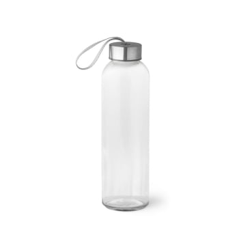 Brinde Presente Dia dos Professores Personalizado Squeeze Personalizado Garrafa 520 ml Vidro com Alça Tampa Aço Inox