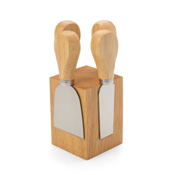 Brinde Natal Final de Ano Personalizado Kit Queijo com Caixa 4 Peças X18620