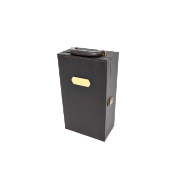 Brinde Natal Final de Ano Personalizado Kit Vinho com Maleta 4 Peças X03495B