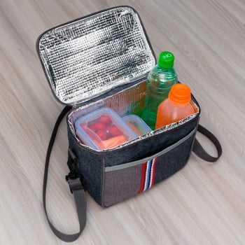 Brinde Natal Final de Ano Personalizada Bolsa Térmica Nylon 7,3L X18525