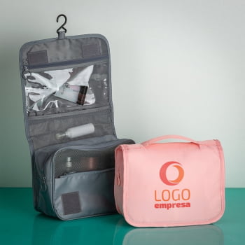 Brinde Natal Final de Ano Personalizada Necessaire Sarja X18508