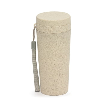 Brinde Natal Final de Ano Personalizada Copo Sustentável Fibra de Bambu 350 ML X03006