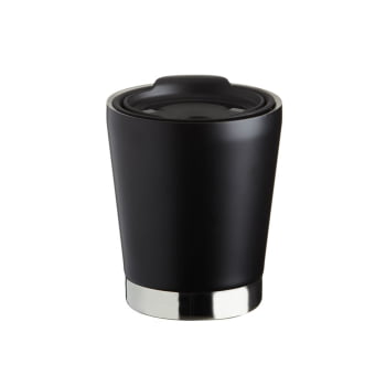 Brinde Natal Final de Ano Personalizada Copo Térmico em Aço Inox 300 ml com Tampa X18722