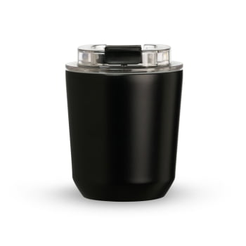 Brinde Natal Final de Ano Personalizada Copo Térmico em Aço Inox 280 ml com Tampa X18907